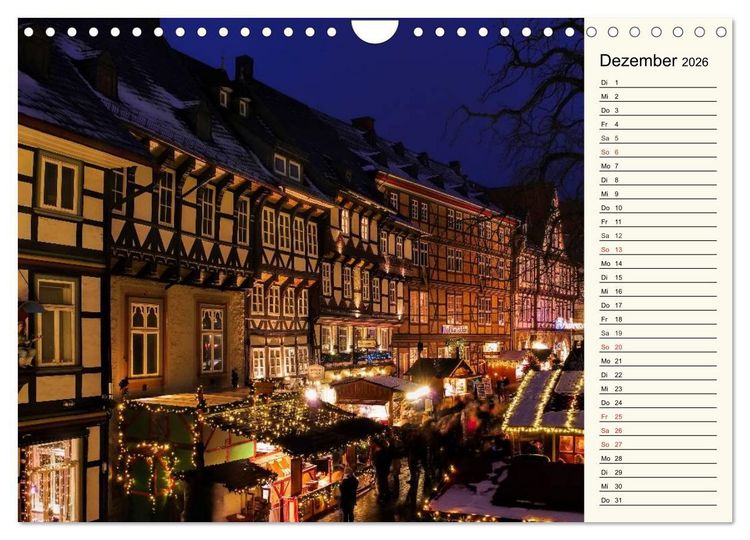 Produktbild: Der Harz - Sagenumwoben und Wildromantisch (Wandkalender 2026 DIN A4 quer), CALVENDO Monatskalender