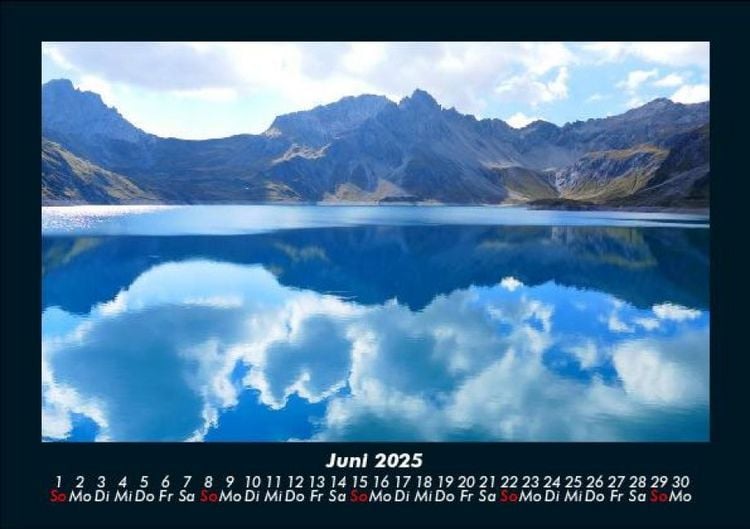 Produktbild: Die Seen der Erde 2025 Fotokalender DIN A5