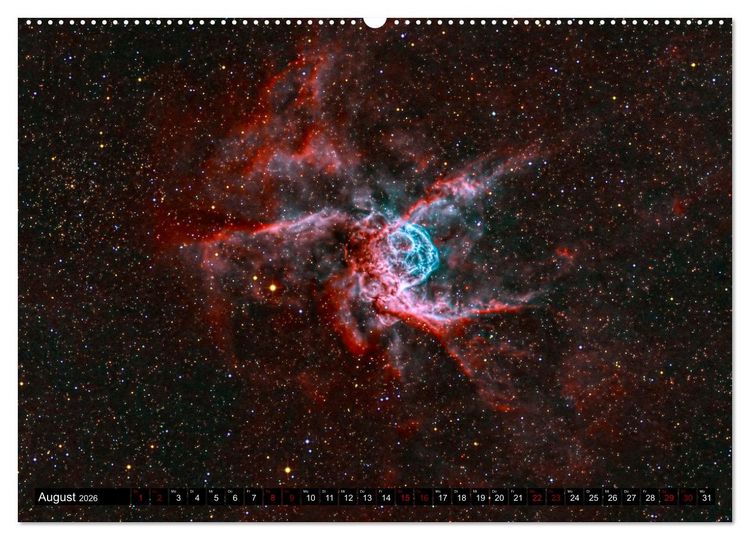 Produktbild: Deepsky XVII (hochwertiger Premium Wandkalender 2026 DIN A2 quer), Kunstdruck in Hochglanz