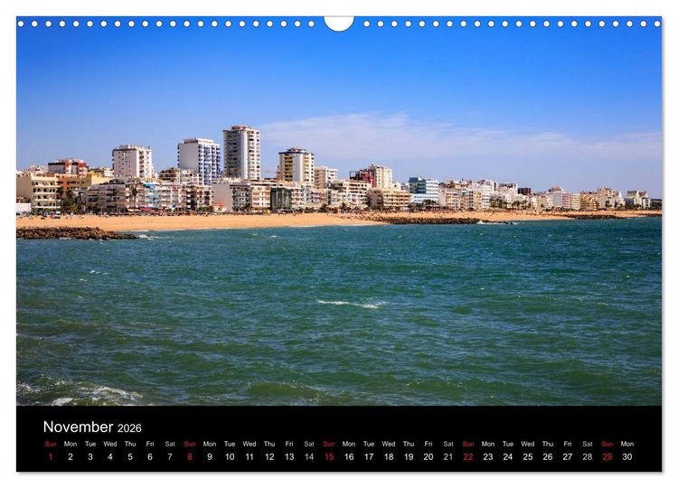 Produktbild: Algarve - the gold coast of Portugal (Wall Calendar 2026 DIN A3 landscape), CALVENDO 12 Month Wall Calendar