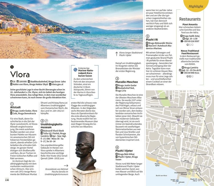 Produktbild: Vis-&agrave;-Vis Reisef&uuml;hrer Albanien