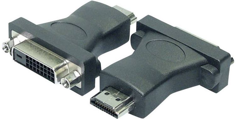 Produktbild: LogiLink - Videoadapter - HDMI m&auml;nnlich zu DVI-D weiblich