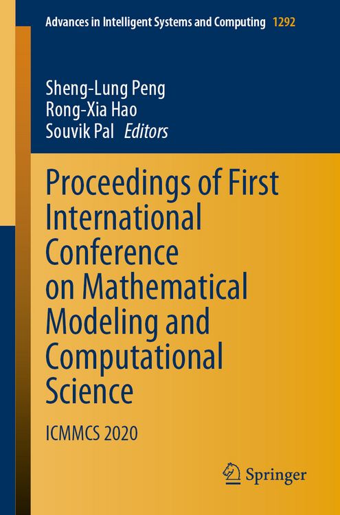 Produktbild: Proceedings of First International Conference on Mathematical Modeling and Computational Science