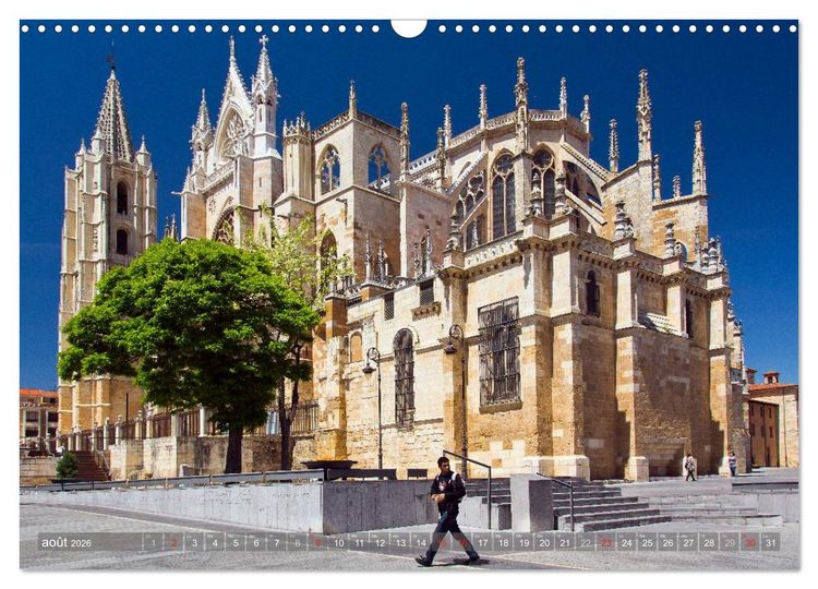 Produktbild: Le Nord de l'Espagne (Calendrier mural 2026 DIN A3 vertical), CALVENDO calendrier mensuel