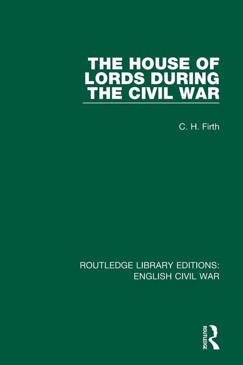 Produktbild: The House of Lords During the Civil War
