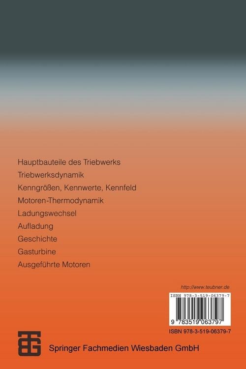 Produktbild: Technische Verbrennung Verbrennungsmotoren