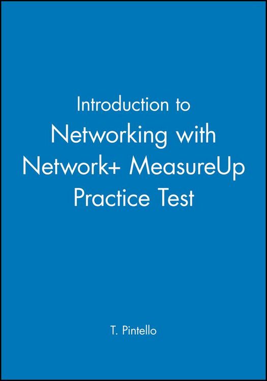 Produktbild: Pintello, T: Introduction to Networking with Network+ Measur