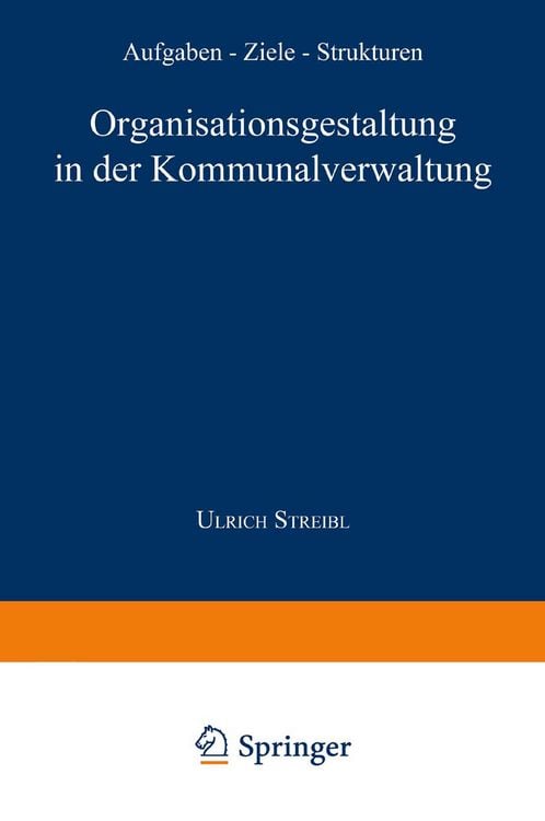 Produktbild: Organisationsgestaltung in der Kommunalverwaltung