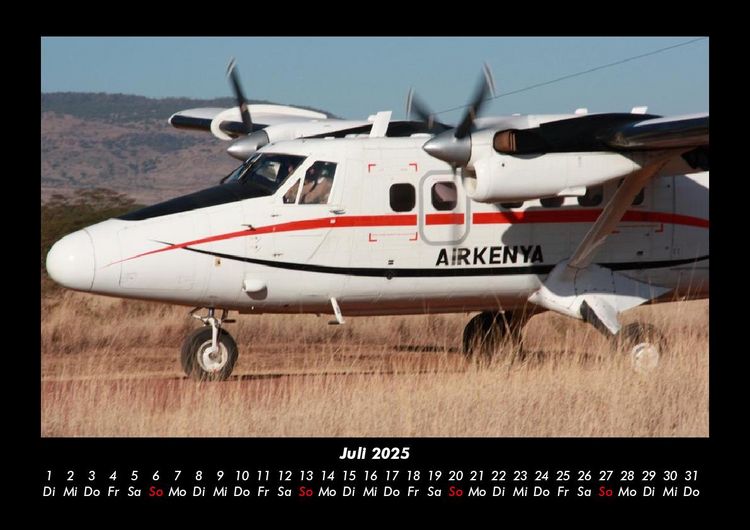 Produktbild: Flugzeuge 2025 Fotokalender DIN A3