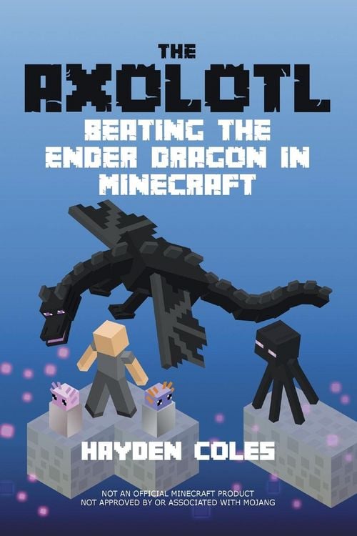 Produktbild: Axolotl Beating the Ender Dragon in Minecraft