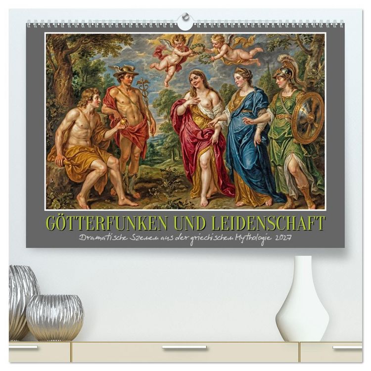 Produktbild: G&ouml;tterfunken und Leidenschaft (hochwertiger Premium Wandkalender 2027 DIN A2 quer), Kunstdruck in Hochglanz