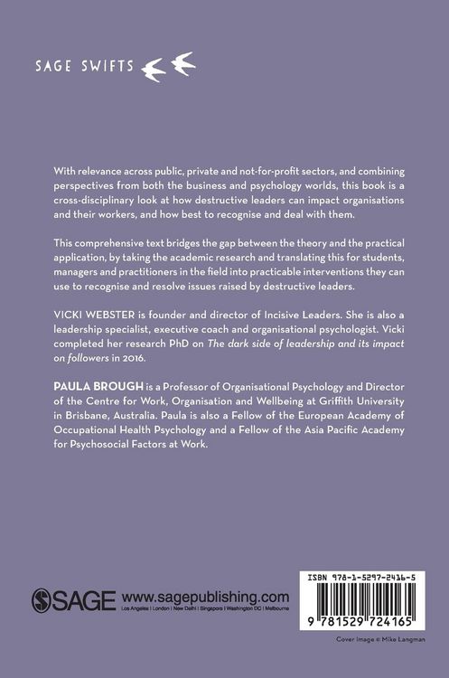 Produktbild: Destructive Leadership in the Workplace and its Consequences