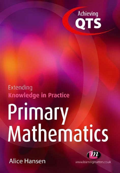 Produktbild: Primary Mathematics: Extending Knowledge in Practice