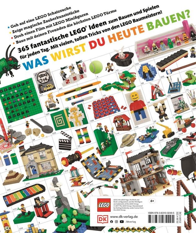 Produktbild: 365 Ideen f&uuml;r deine LEGO&reg; Steine