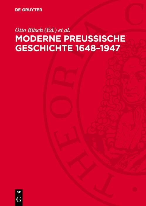 Produktbild: Moderne Preu&szlig;ische Geschichte 1648-1947
