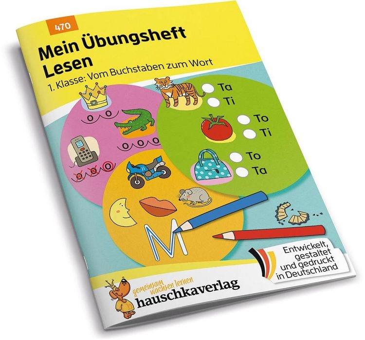 Produktbild: Mein &Uuml;bungsheft Lesen 1. Klasse: Vom Buchstaben zum Wort