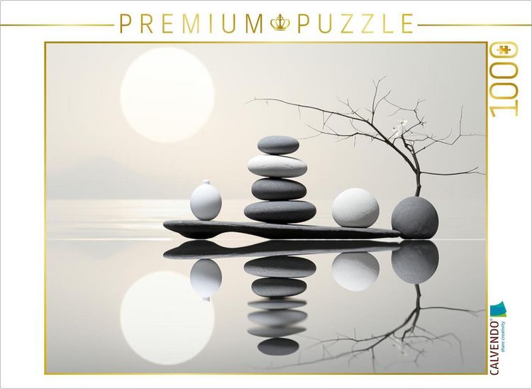 Produktbild: CALVENDO Puzzle Gleichgewicht - Zen | 1000 Teile Lege-Gr&ouml;&szlig;e 64x48cm Foto-Puzzle f&uuml;r gl&uuml;ckliche Stunden