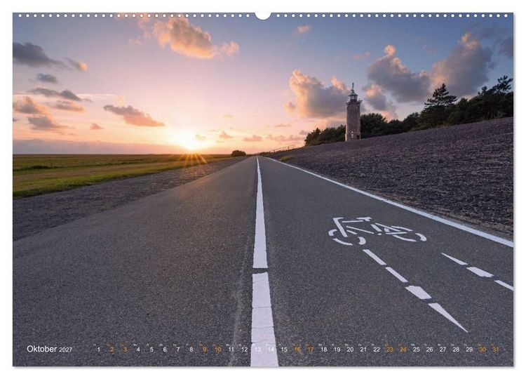 Produktbild: Nordseeurlaub in St. Peter-Ording (hochwertiger Premium Wandkalender 2027 DIN A2 quer), Kunstdruck in Hochglanz