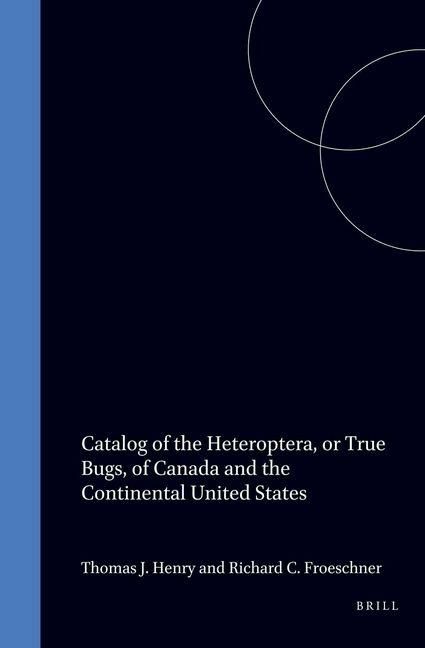 Produktbild: Catalog of the Heteroptera, or True Bugs,