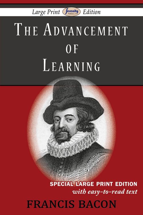 Produktbild: The Advancement of Learning (Large Print Edition)