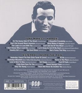 Produktbild: Tony Makes It Happen/Yesterday I Heard The Rain