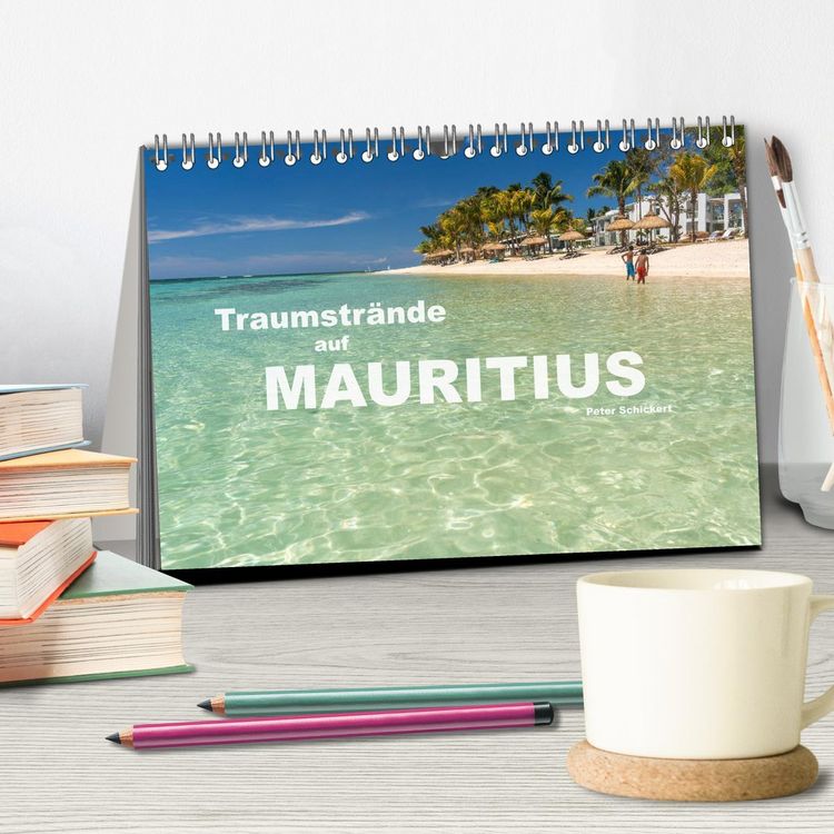 Produktbild: Traumstr&auml;nde auf Mauritius (Tischkalender 2026 DIN A5 quer), CALVENDO Monatskalender