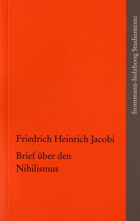 Produktbild: Brief &uuml;ber den Nihilismus