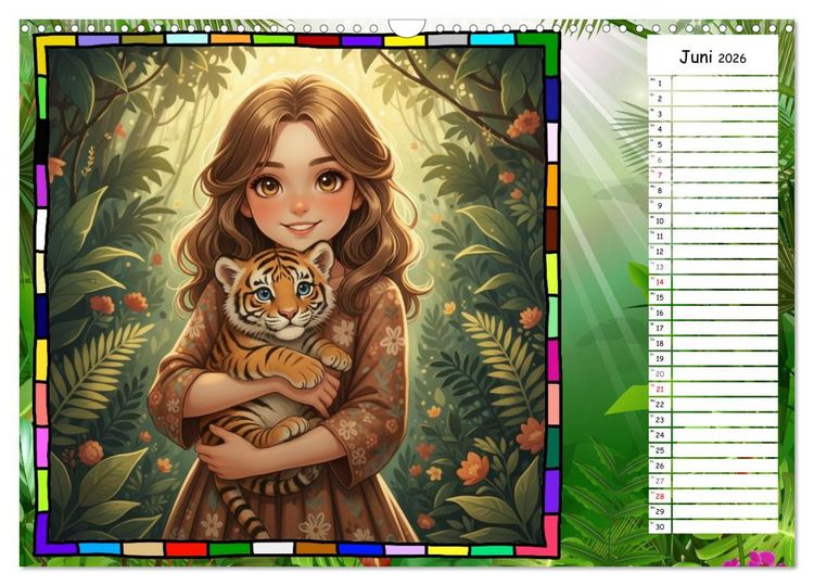 Produktbild: Meine Tierbabys (Wandkalender 2026 DIN A3 quer), CALVENDO Monatskalender