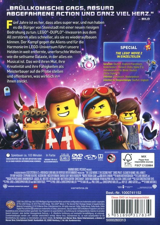 Produktbild: The Lego Movie 2