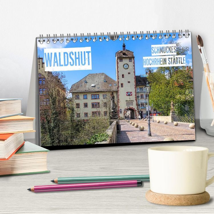 Produktbild: Waldshut - schmuckes Hochrhein St&auml;dtle (Tischkalender 2026 DIN A5 quer), CALVENDO Monatskalender