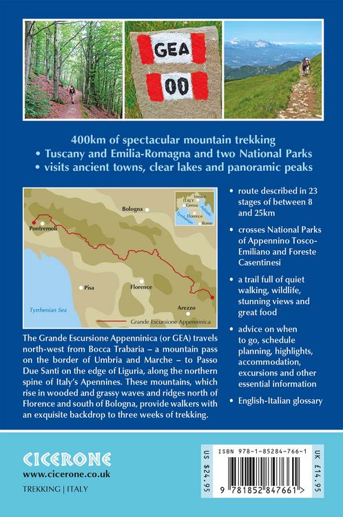 Produktbild: Trekking in the Apennines