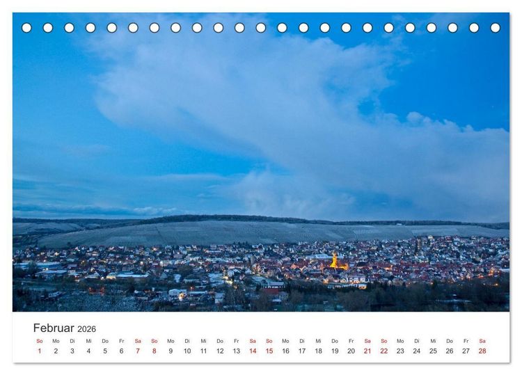 Produktbild: Eibelstadt (Tischkalender 2026 DIN A5 quer), CALVENDO Monatskalender