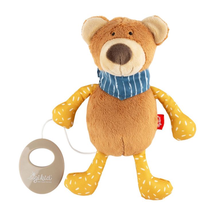 Produktbild: sigikid 43375 - Spieluhr B&auml;r Yellow