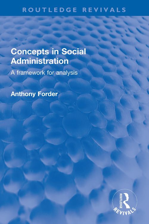 Produktbild: Concepts in Social Administration