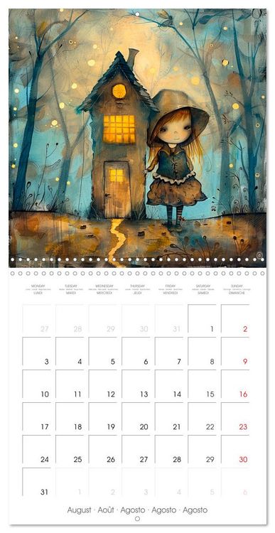 Produktbild: The Magic of Fairytales (Wall Calendar 2026 12 &times; 12 Inch) CALVENDO 12 Month Wall Calendar