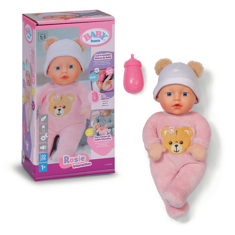 Produktbild: BABY born Rosie interaktiv 30cm