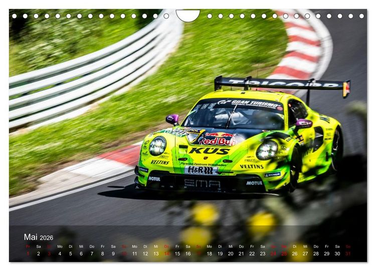 Produktbild: N&uuml;rburgring Langstreckenmeisterschaft (Wandkalender 2026 DIN A4 quer), CALVENDO Monatskalender