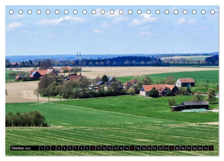Produktbild: Malerischer Niederrhein (Tischkalender 2027 DIN A5 quer), CALVENDO Monatskalender