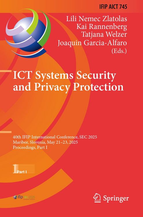 Produktbild: ICT Systems Security and Privacy Protection