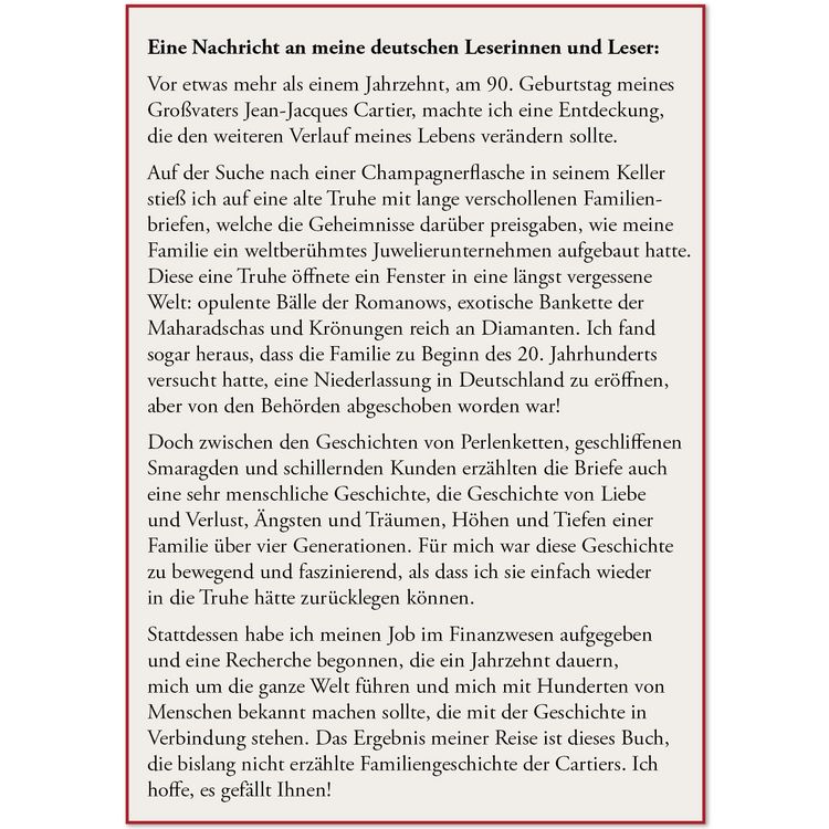 Produktbild: Die Cartiers