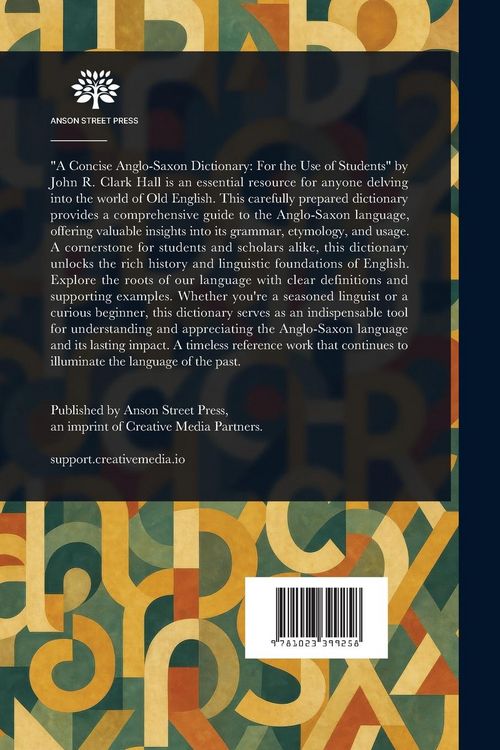 Produktbild: A Concise Anglo-Saxon Dictionary