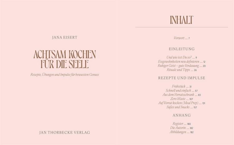 Produktbild: Achtsam kochen f&uuml;r die Seele