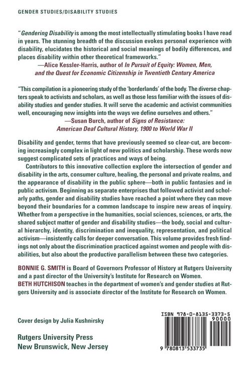 Produktbild: Gendering Disability