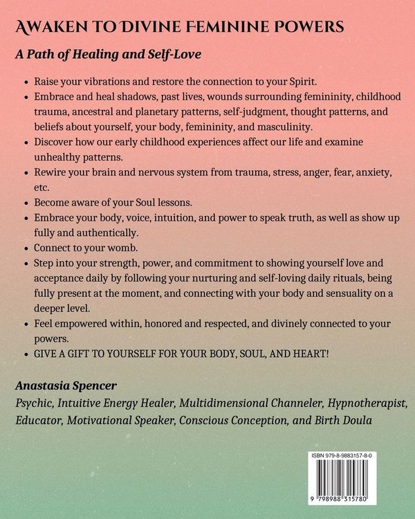 Produktbild: Awaken Your Goddess and Divine Feminine Powers Workbook