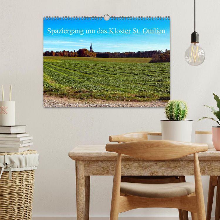 Produktbild: Spaziergang um das Kloster St. Ottilien (Wandkalender 2026 DIN A3 quer), CALVENDO Monatskalender