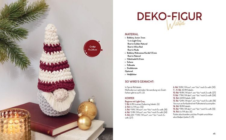 Produktbild: H&auml;keln mit Rope-Garn super easy &ndash; Skandi-Christmas