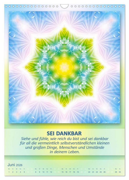 Produktbild: Light Energy Mandalas - Kalender - Vol. 1 (Wandkalender 2026 DIN A3 hoch), CALVENDO Monatskalender