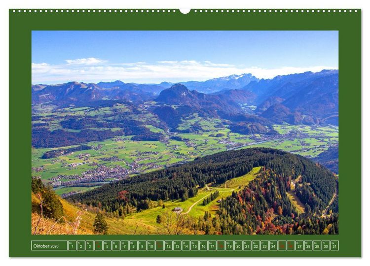Produktbild: Herzliche Gr&uuml;&szlig;e aus Kuchl (hochwertiger Premium Wandkalender 2026 DIN A2 quer), Kunstdruck in Hochglanz