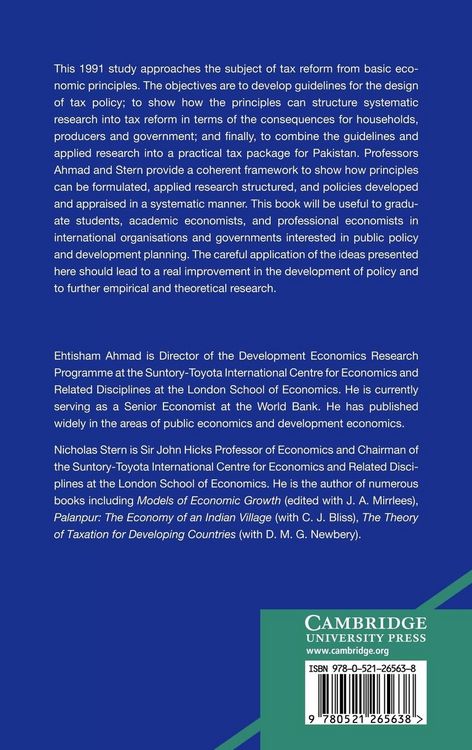 Produktbild: The Theory and Practice of Tax Reform in Developing Countries