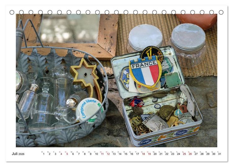 Produktbild: In den Gassen von Avignon (Tischkalender 2026 DIN A5 quer), CALVENDO Monatskalender